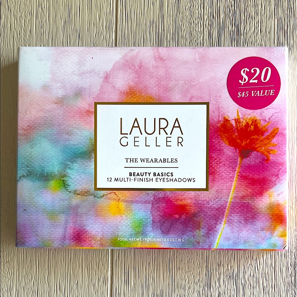 LAURA GELLER THE WEARABLES Beauty Basics 12 Multi- Finish Eyeshadows